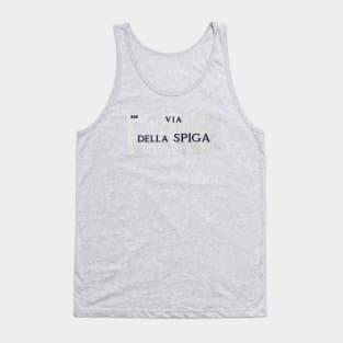 Via Della Spiga Tank Top